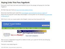 Buying links that pass PageRank
